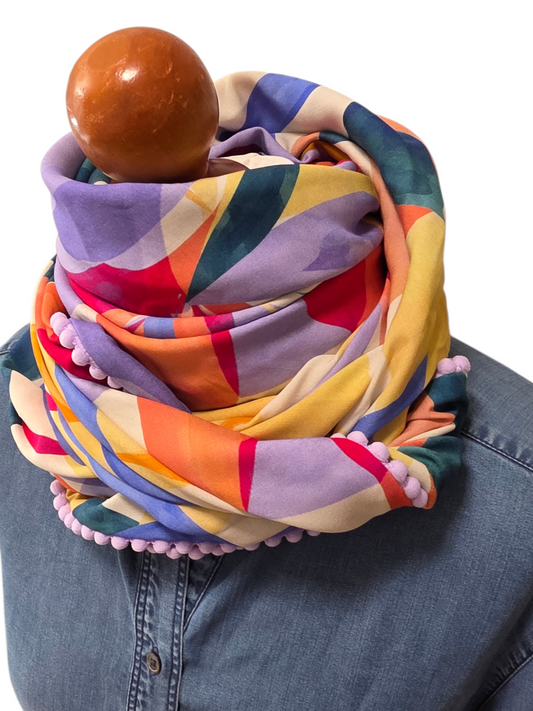 Dreieckstuch Damen Fabrizia, Schal Damen, farbig