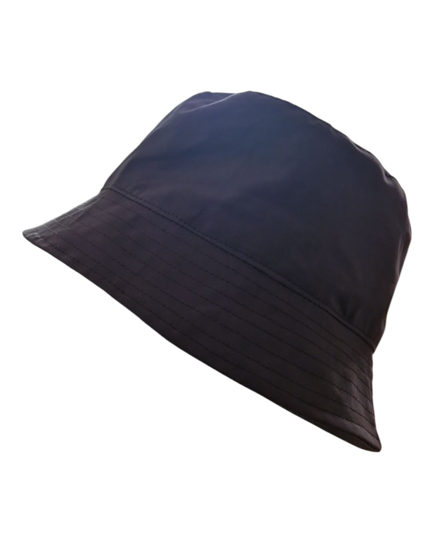 Regenhut, Bucket Hat schwarz