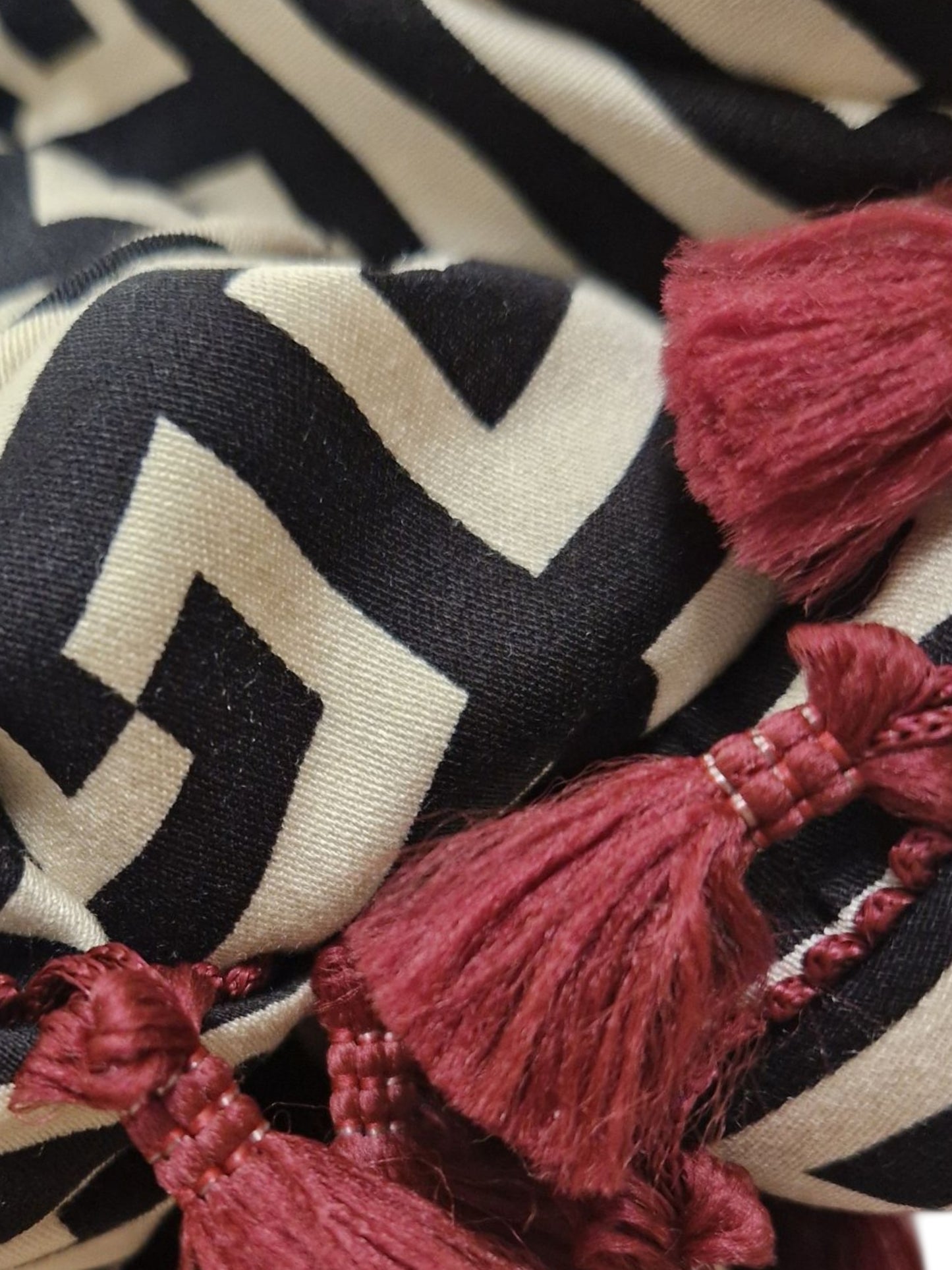 Dreieckstuch Damen Fabienne, Schal Damen, beige, schwarz