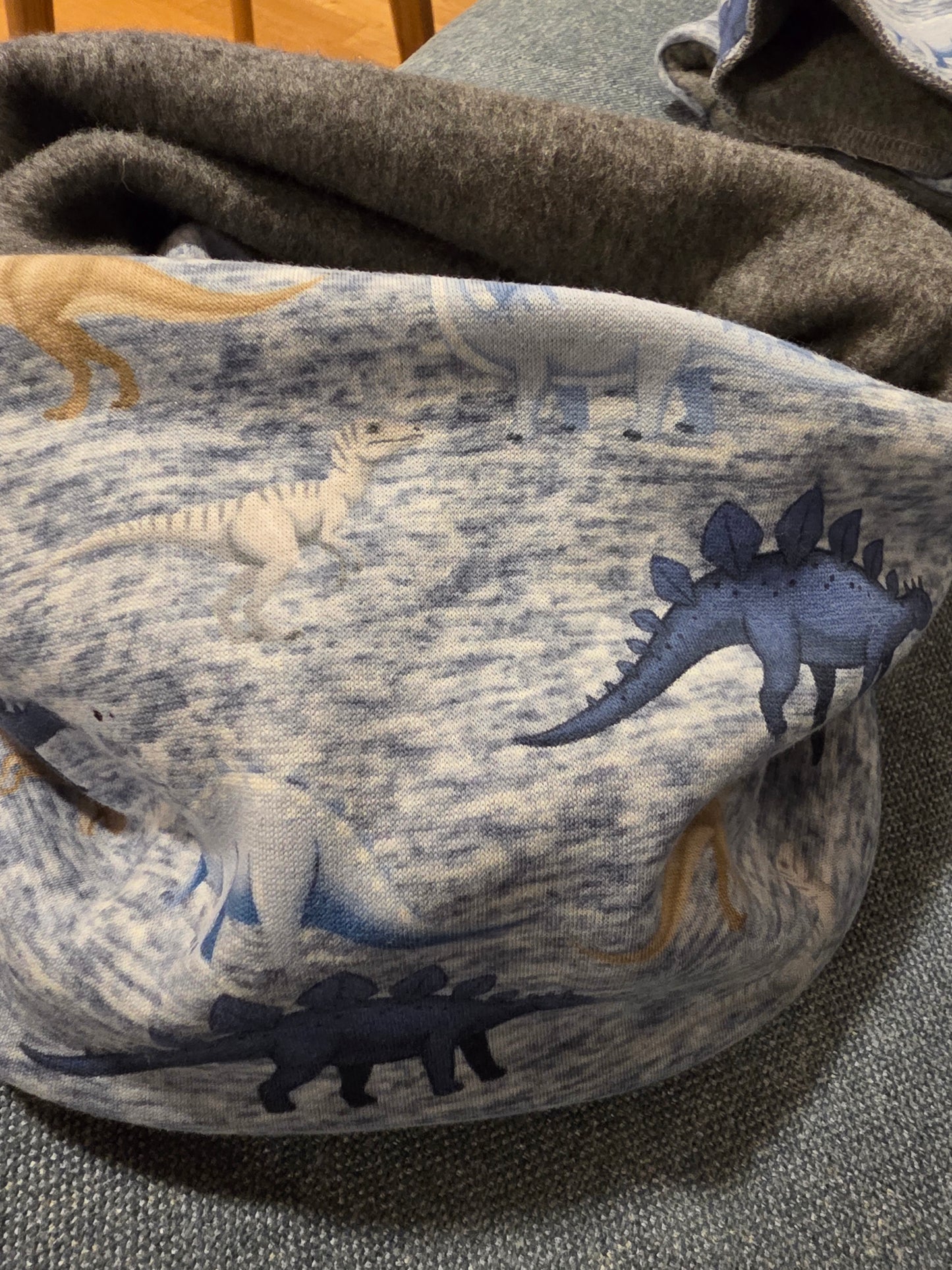 Kinder Mütze und Schlupftuch, BW und Fleece, Dyno's