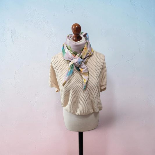 Dreieckstuch Damen Arianne, Schal Damen, Frühlingsfarben