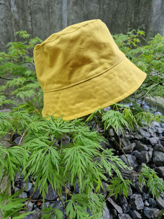 Bucket Hut, Regenhut, Wasserfest, gelb