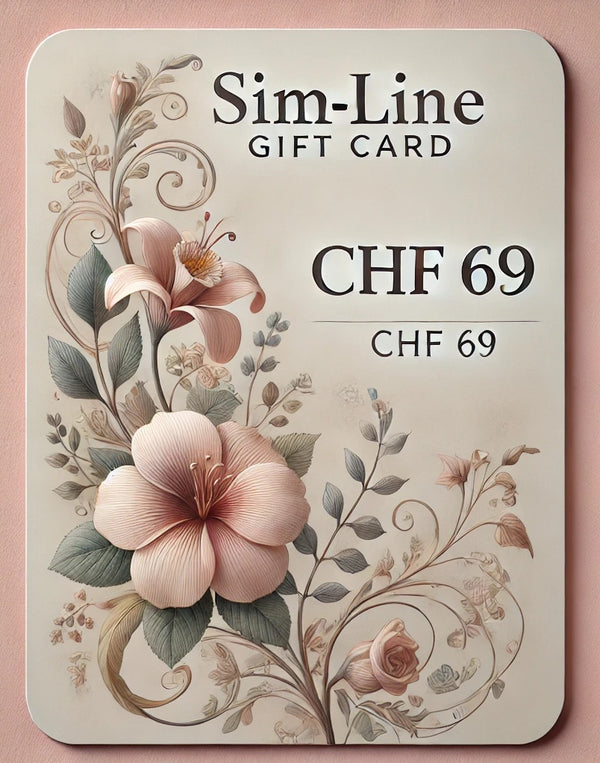 Gutschein für einen Schal von SIM-LINE