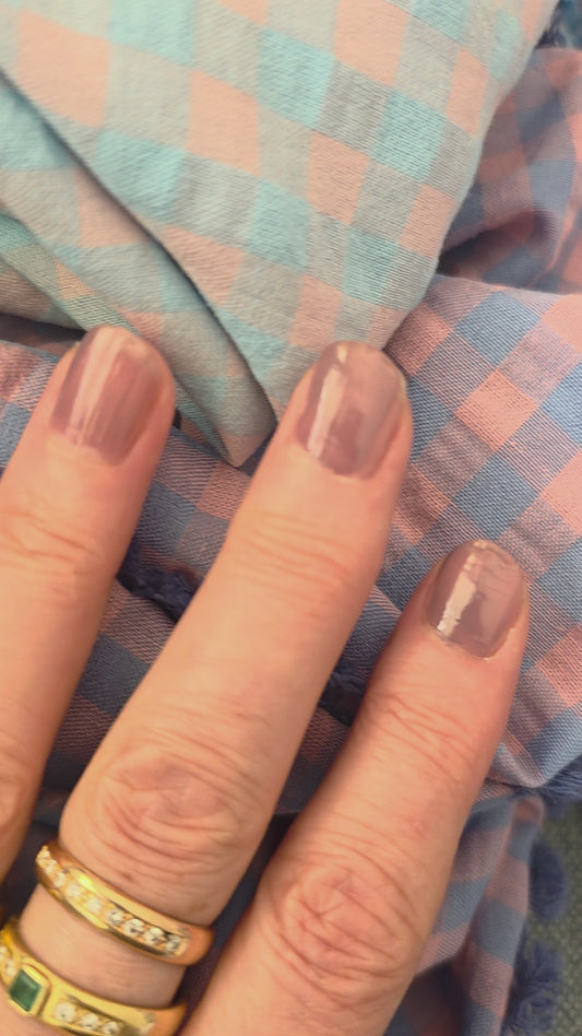 Dreieckstuch Damen Blanche, Schal Damen, Seersucker, kariert, grün-peach