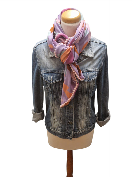 Dreieckstuch Damen Eliane,  Schal Damen, farbig,