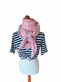 Dreieckstuch Damen Rose, Schal Damen,  Musselinschal