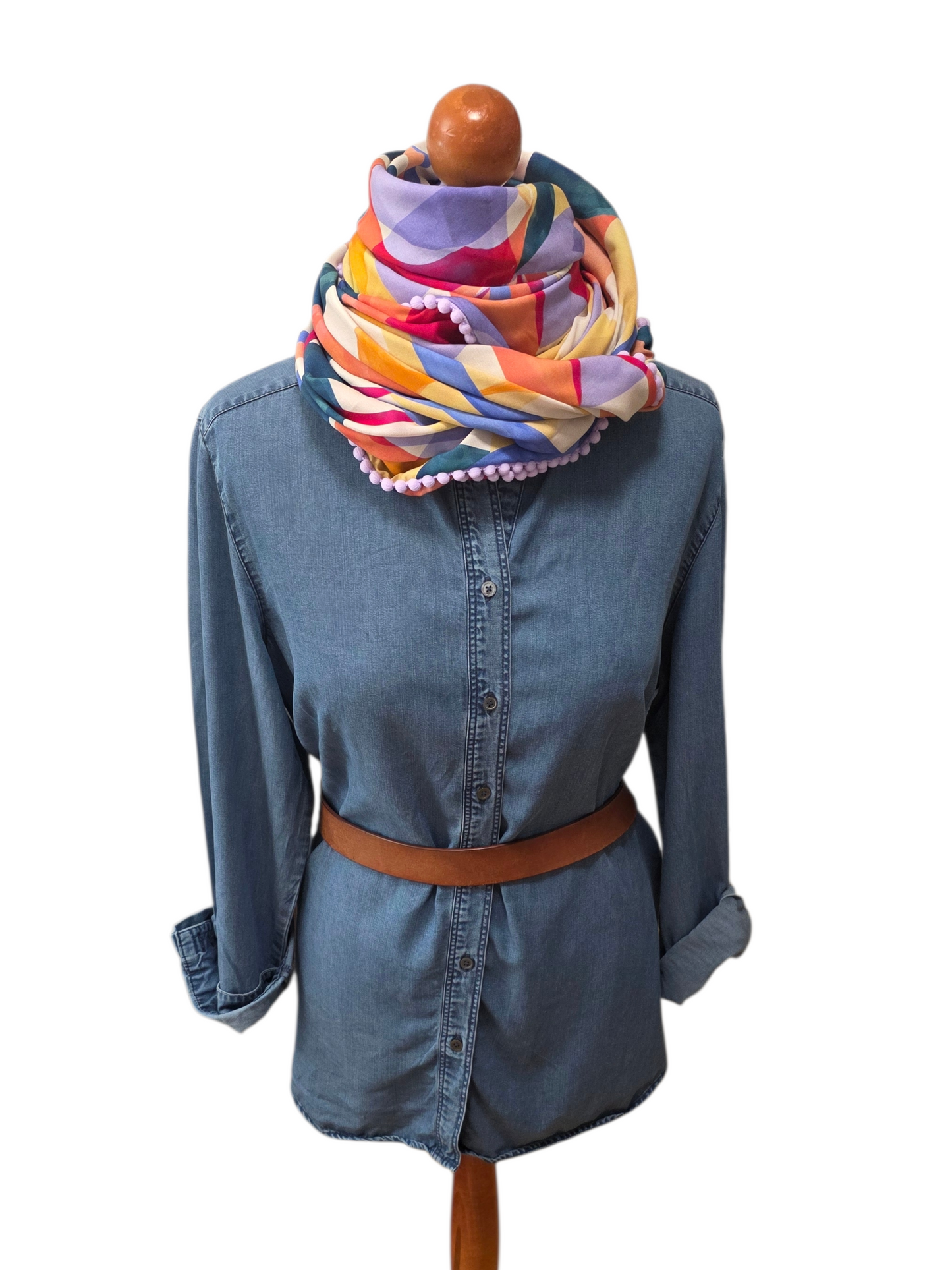 Dreieckstuch Damen Fabrizia, Schal Damen,  farbig