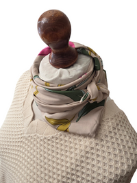 Dreieckstuch-Kleintuch Ilary, beige, mint, pink
