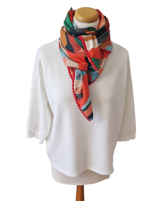 Dreieckstuch Damen Vivienne,  Schal Damen,  farbig