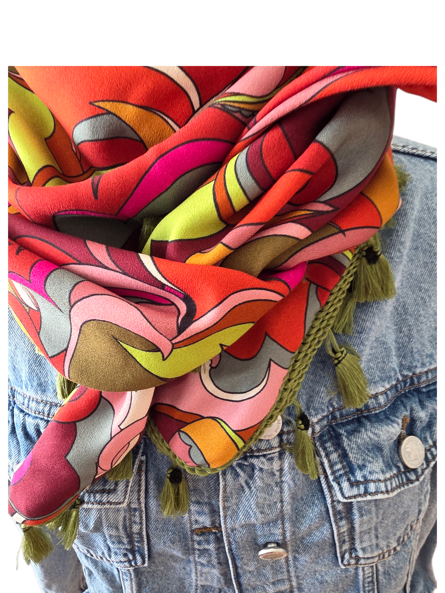 Dreieckstuch Damen Mariu', Schal Damen,  farbig